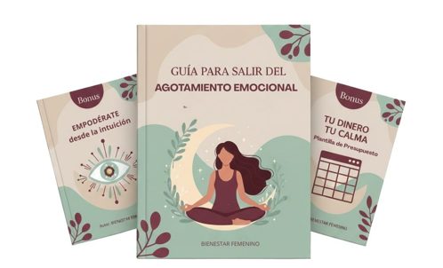 Mockup Guía para salir del agotamiento emocional